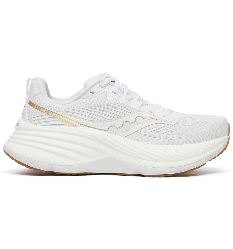 Saucony Hurricane 24 White Gold (Women's) – Saucony – THE LAB CONCEPT CLUB Bienne