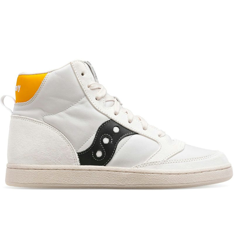 Saucony Jazz Court High White Black Yellow – Saucony – THE LAB CONCEPT CLUB Bienne