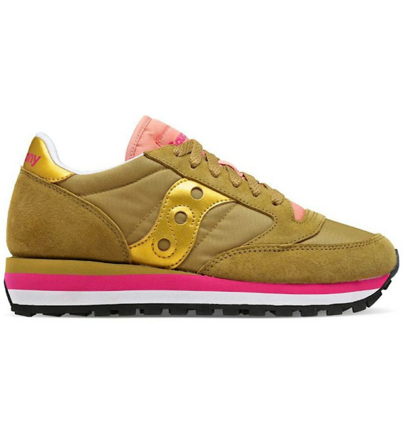 Saucony Jazz Triple Olive Gold Pink (Women's) – Saucony – THE LAB CONCEPT CLUB Bienne