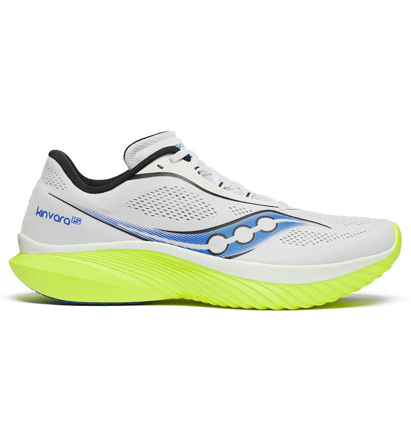 Saucony Kinvara 15 White Citron – Saucony – THE LAB CONCEPT CLUB Bienne