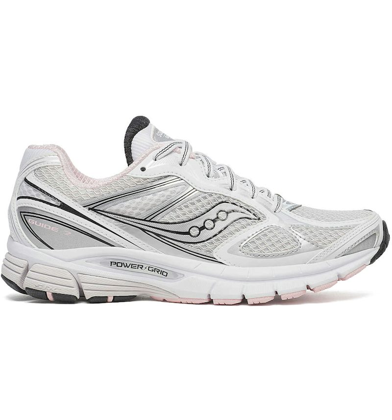 Saucony ProGrid Guide 7 White Pink (Women's) – Saucony – THE LAB CONCEPT CLUB Bienne