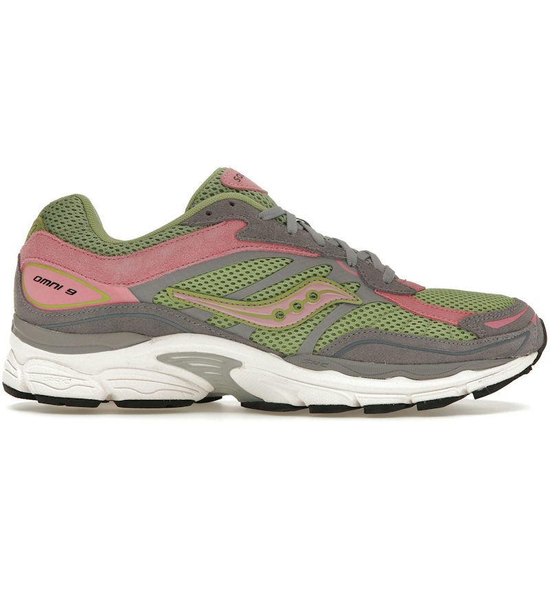 Saucony ProGrid Omni 9 Premium Grey Green Pink – Saucony – THE LAB CONCEPT CLUB Bienne