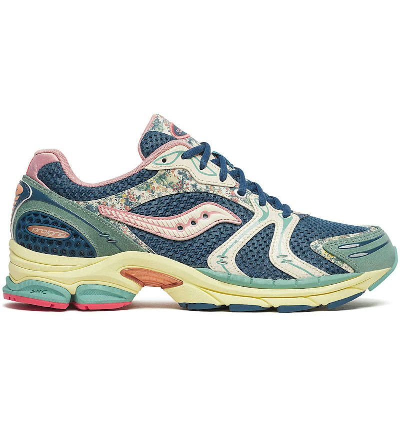 Saucony ProGrid Triumph 4 Floral Blue Beige – Saucony – THE LAB CONCEPT CLUB Bienne