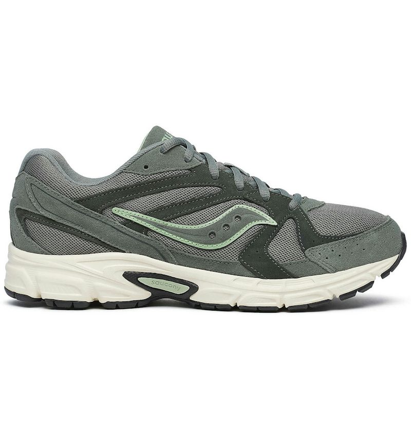 Saucony Ride Millennium Suede Olive Off White – Saucony – THE LAB CONCEPT CLUB Bienne