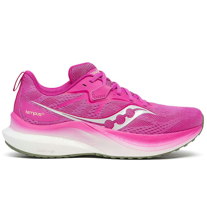 Saucony Tempus 2 Fuchsia Olivine (Women's) – Saucony – THE LAB CONCEPT CLUB Bienne