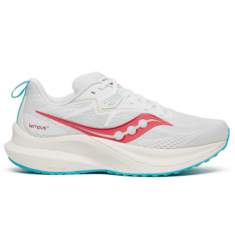 Saucony Tempus 2 White Cayenne (Women's) – Saucony – THE LAB CONCEPT CLUB Bienne