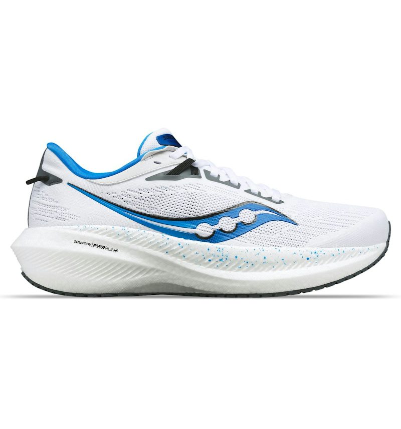 Saucony Triumph 21 White Cobalt – Saucony – THE LAB CONCEPT CLUB Bienne