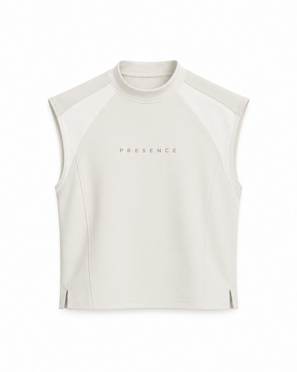 SLEEVELESS TOP - CREAM