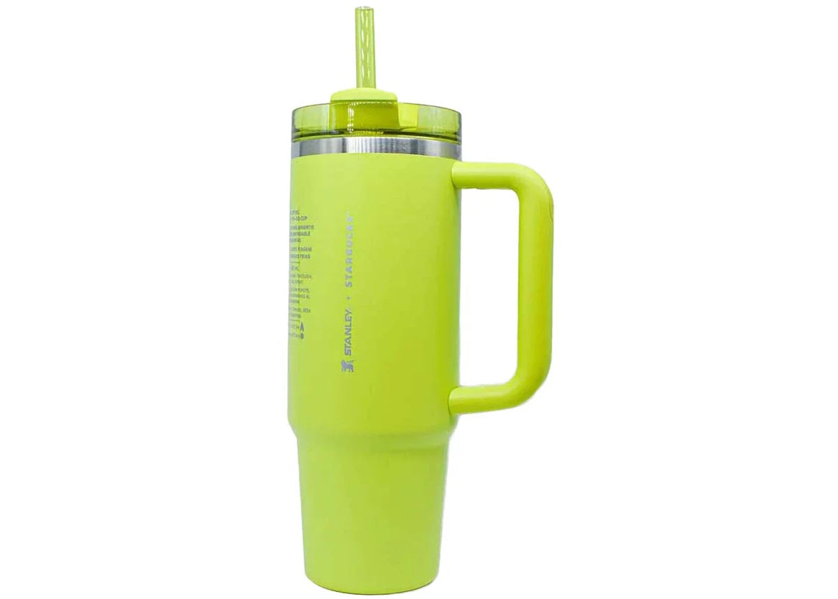 Stanley x Starbucks Mexico Exclusive Flowstate Quencher 40oz Tumbler Lemongrass – Stanley – THE LAB CONCEPT CLUB Bienne