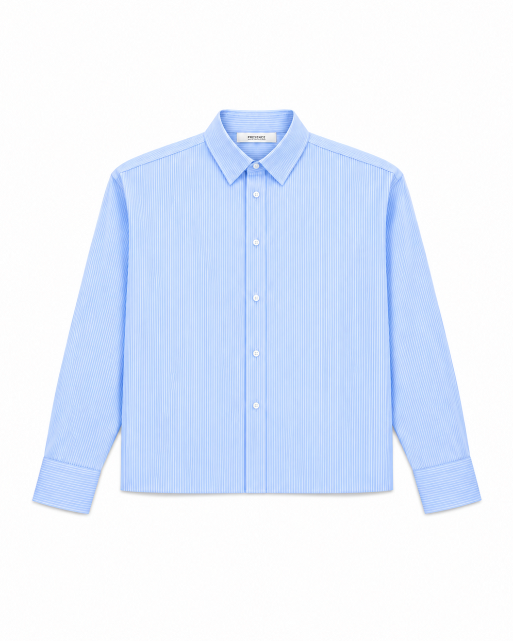 STRIPED SHIRT - SKY BLUE