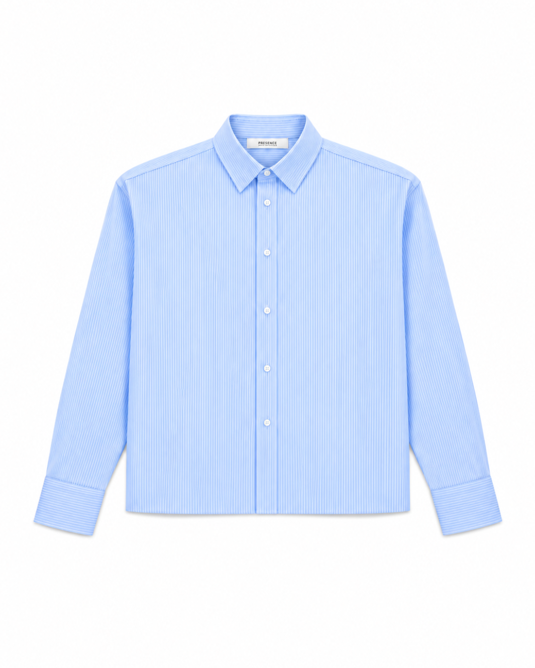 STRIPED SHIRT - SKY BLUE