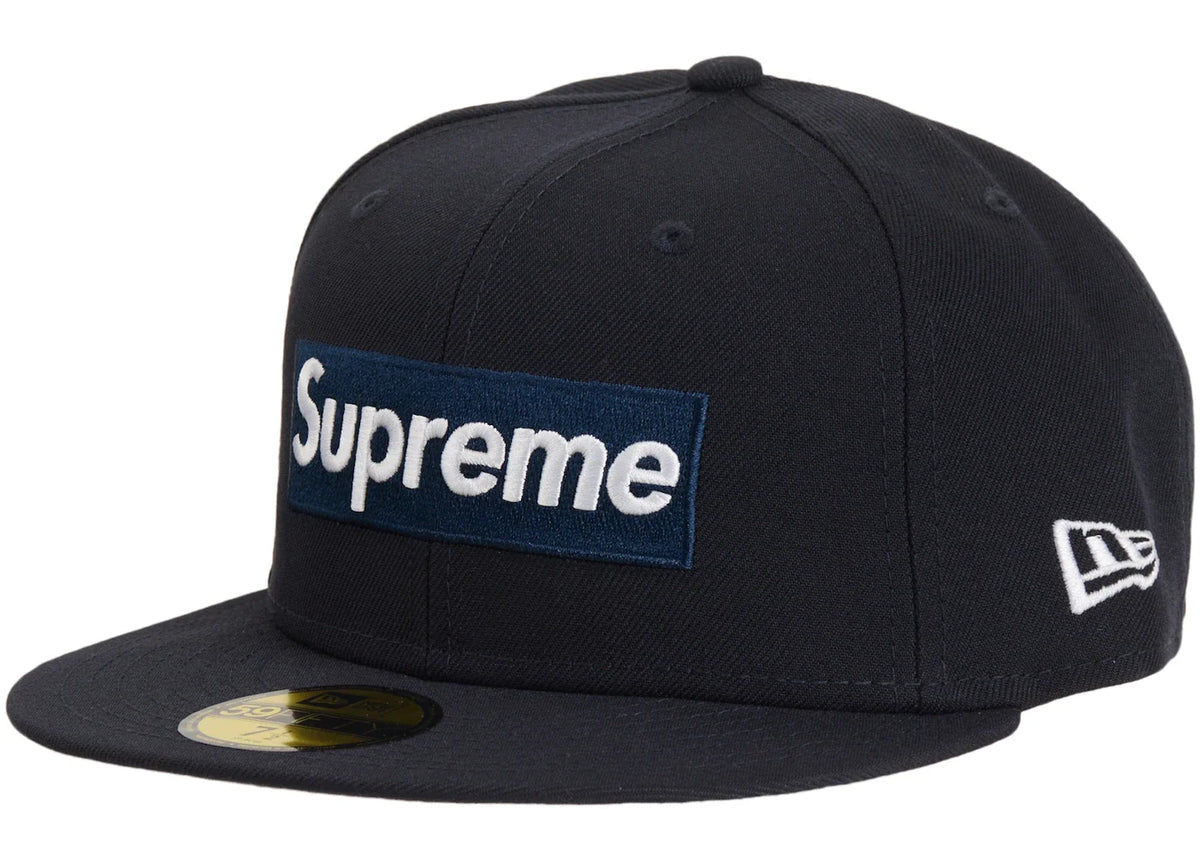 Supreme MLB Teams New York Box Logo New Era 59Fifty Fitted Cap Navy – Supreme – THE LAB CONCEPT CLUB Bienne