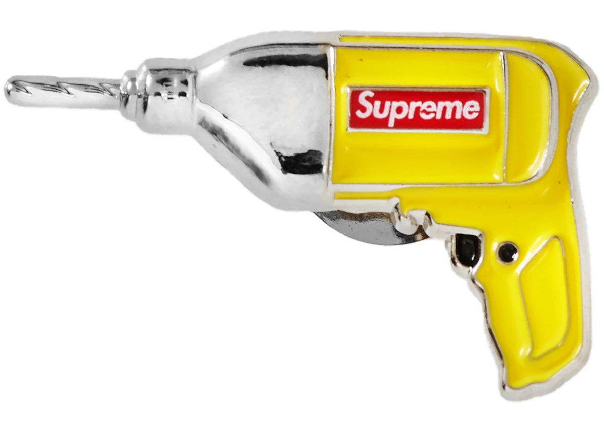 Supreme Power Drill Pin Yellow – Supreme – THE LAB CONCEPT CLUB Bienne