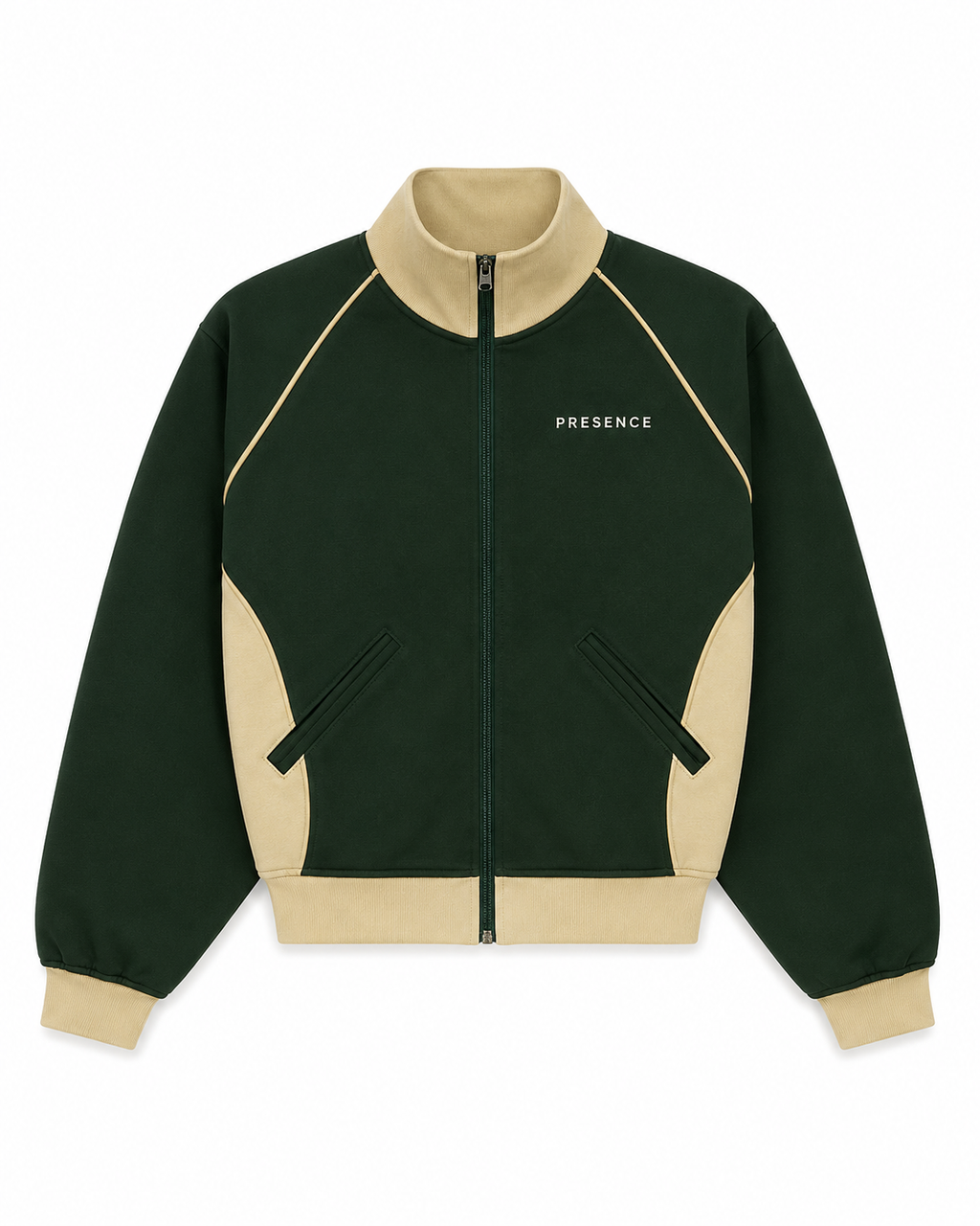 TRACK JACKET - FOREST GREEN