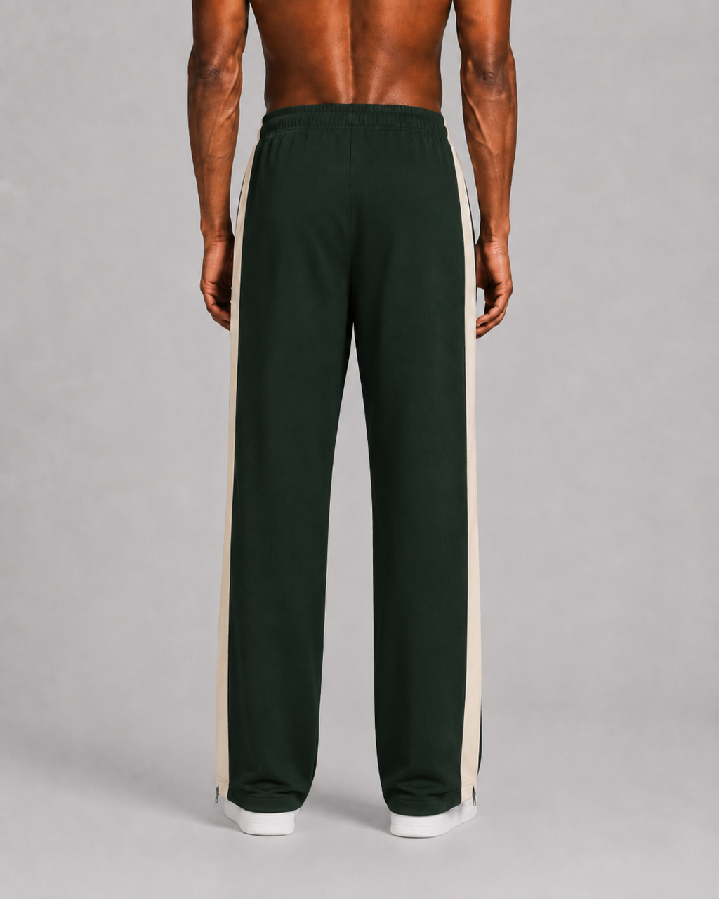 TRACK PANTS - FOREST GREEN