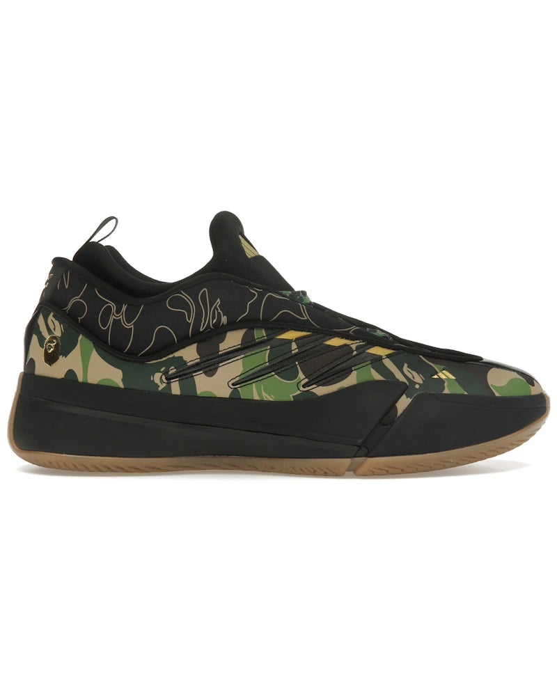 adidas Dame 9 Bape Black Green - sneaker Adidas