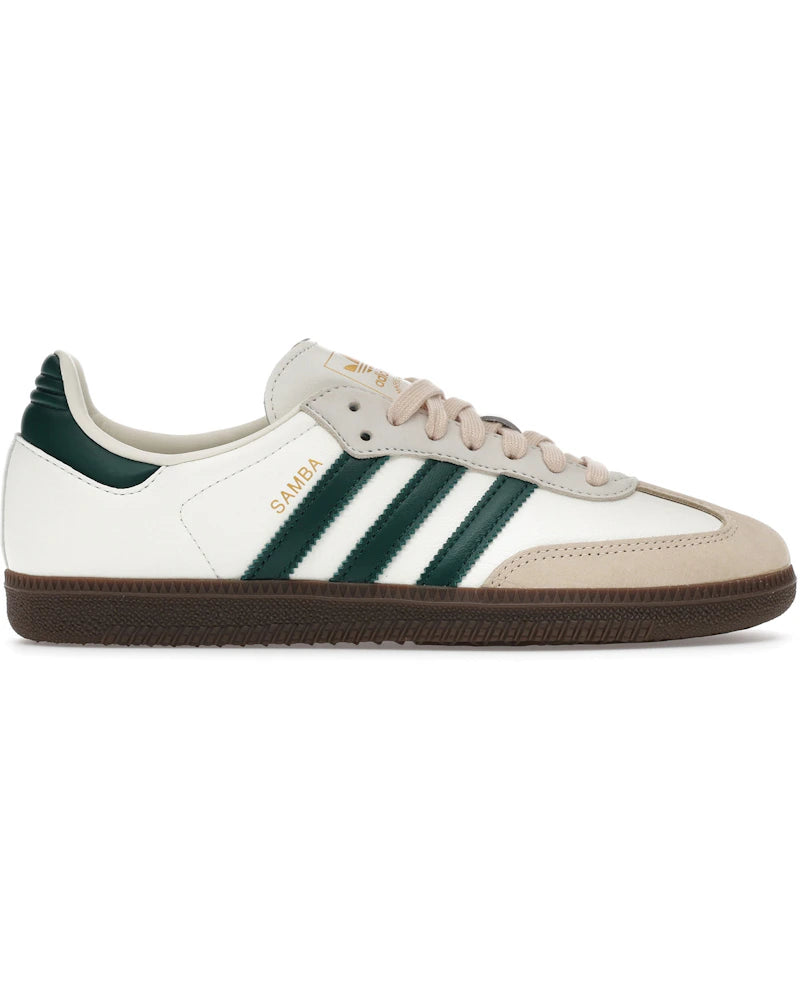 adidas Samba OG Off White Green Sand Strata (Women's) - sneaker Adidas