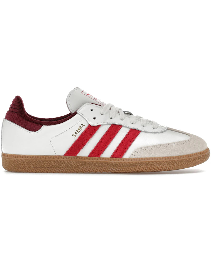 adidas Samba OG White Better Scarlet Shadow Red - sneaker Adidas