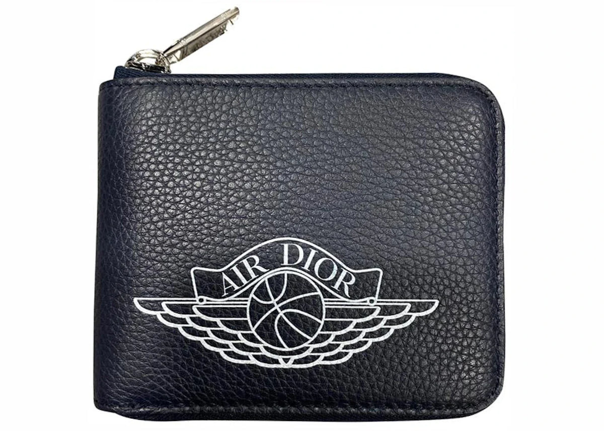 Dior x Jordan Wings Zip Wallet (4 Card Slot) Navy – Dior – THE LAB CONCEPT CLUB Bienne
